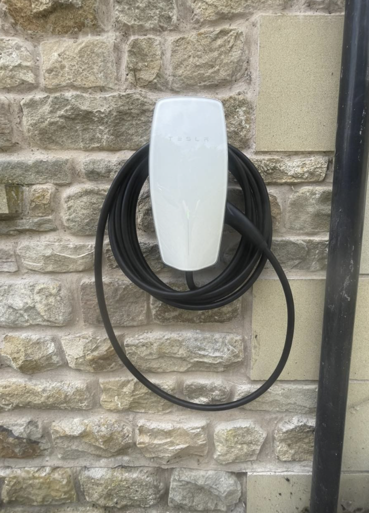 ev charger and solar installation